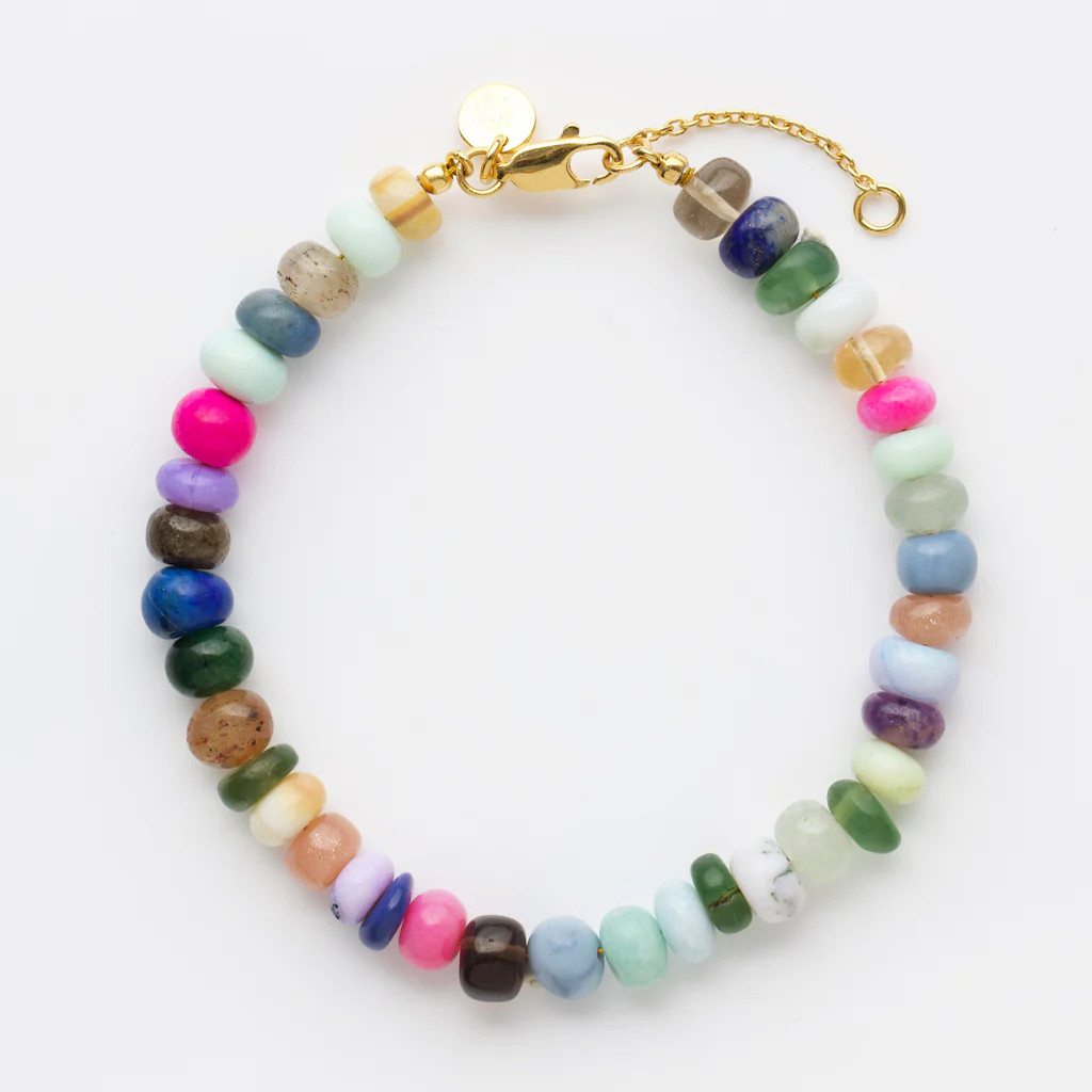 Multi Agate Beaded Bracelet | Carrie Elizabeth