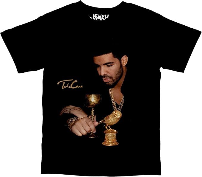 Drake Take Care Cover Inspired Unisex Short Sleeve T-Shirt Black | Amazon (US)