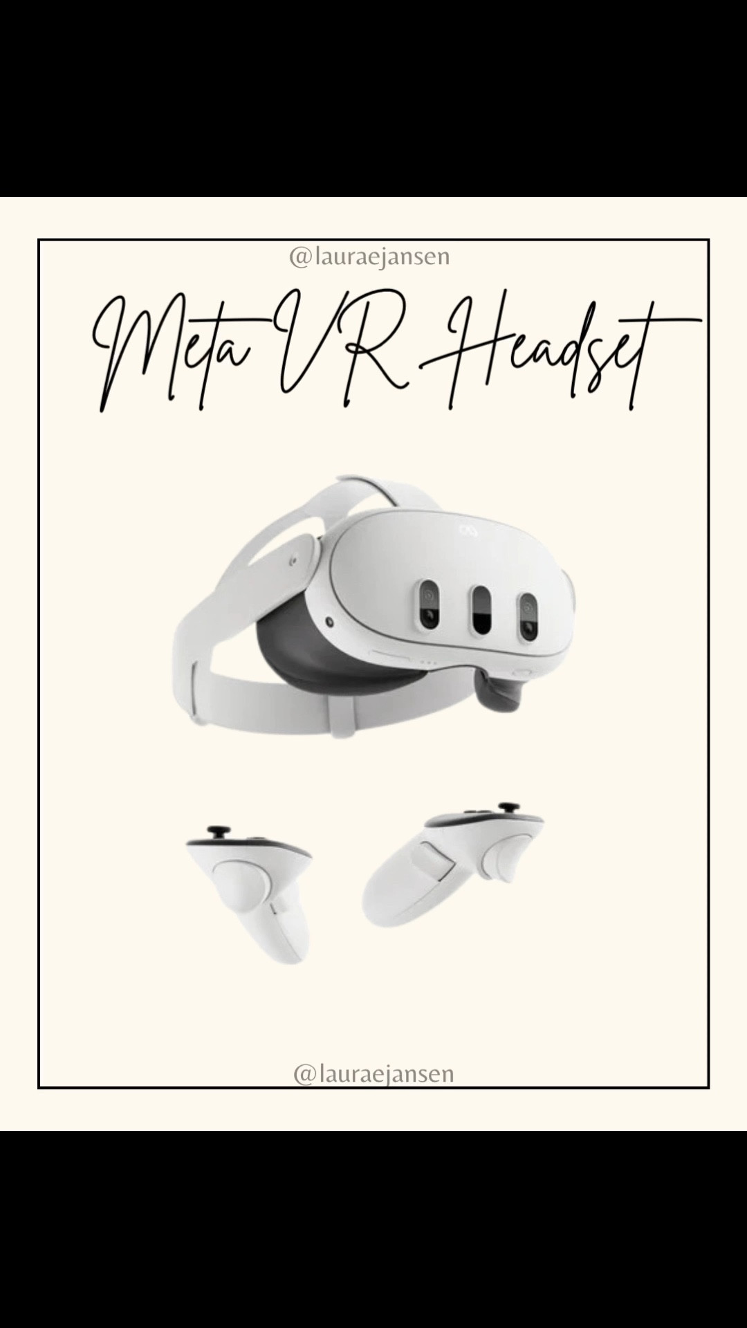 Meta Quest 3 512GB | VR Headset — Thirty Percent Sharper Resolution — 2X Graphical Processing Power — Virtual Reality Without Wires — Access to 40+ Games with a 3-Month Trial of Meta Horizon+ Included

#LTKGiftGuide #LTKHoliday