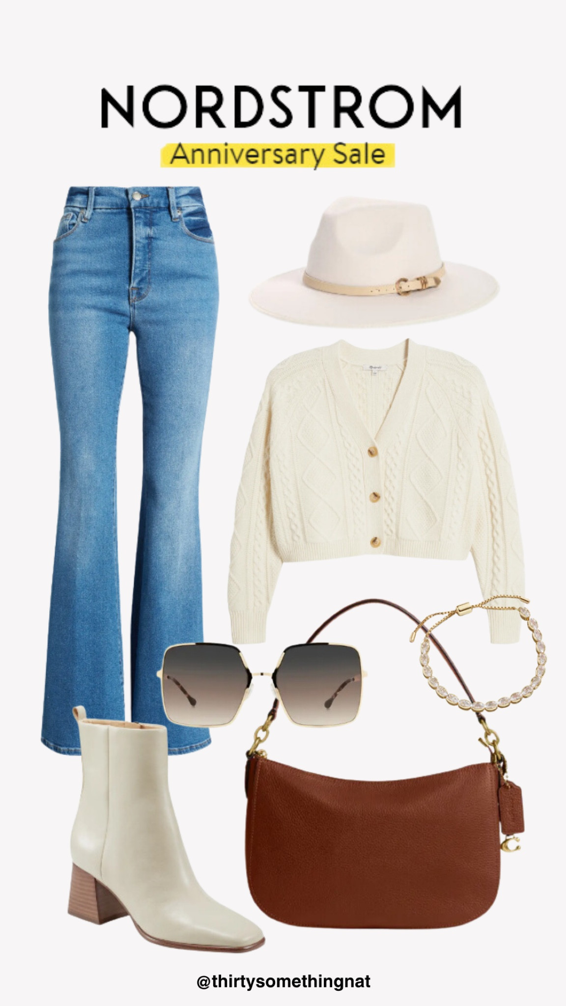 Nsale outfit inspo. 

Fall outfit. Fall outfits. Fall jeans. Fall denim. Flare jeans. Flare denim. Fall sweater. Fall booties. Fall hat  

#LTKxNSale #LTKSummerSales #LTKSaleAlert