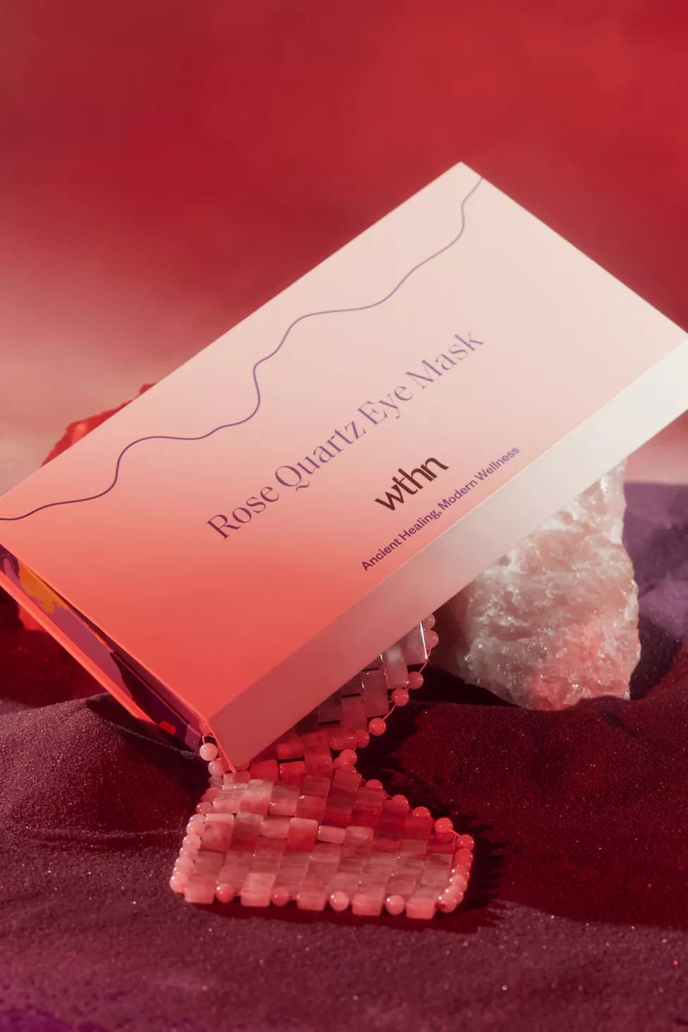 WTHN Rose Quartz Eye Mask | Urban Outfitters (US and RoW)