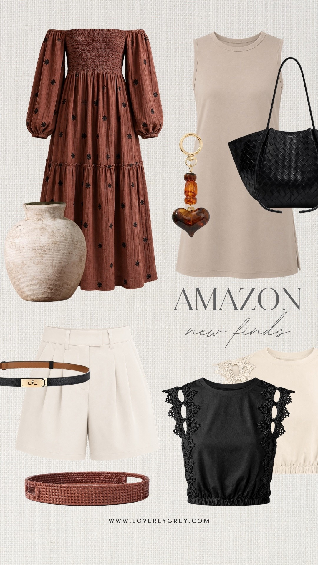 I’m loving these Amazon fall fashion finds for easy everyday outfits with a richer fall feel. The brown dress, woven bag, neutral basics and tailored shorts are such cute transitional fall pieces for workdays, weekends and everything in between.

#LTKootd #LTKSeasonal