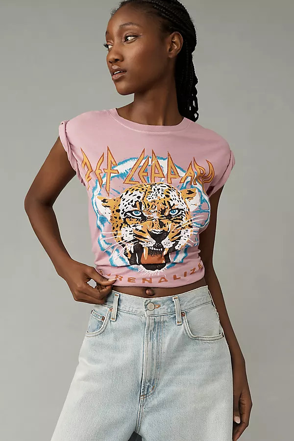 Letluv Def Leppard Graphic Tee | Anthropologie (US)