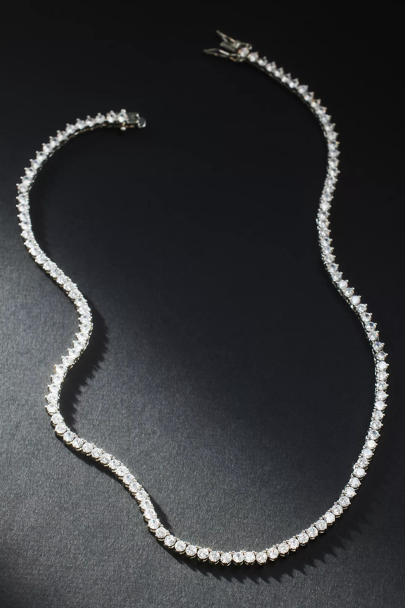 Sparkling Tennis Necklace | Anthropologie (US)