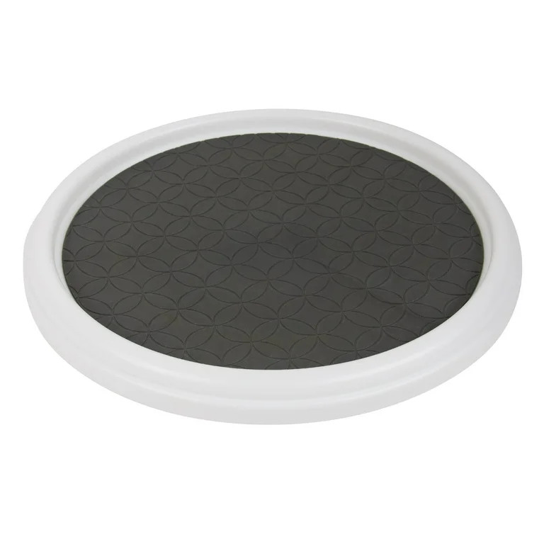 Mainstays 1 Tier Plastic 12in Diameter Nonskid Turntable | Walmart (US)
