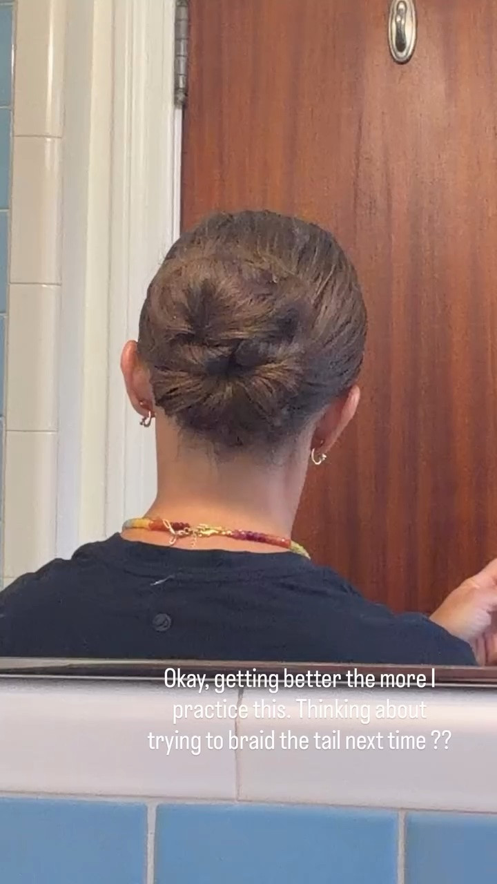 Okay, getting better the more I practice this. Thinking about trying to braid the tail next time ??


#hairstyle

#LTKvlog #LTKstorytime #LTKBeauty