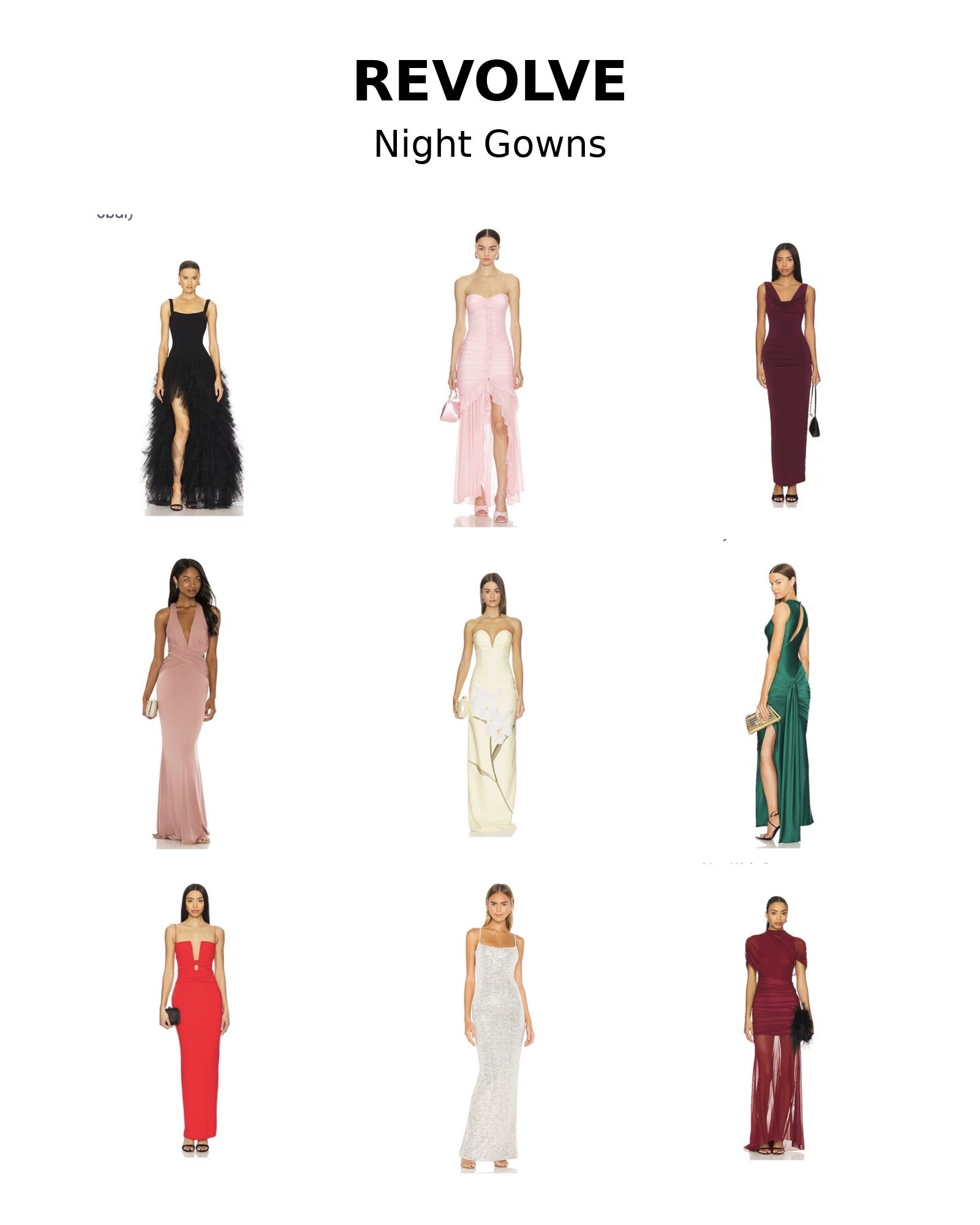 Some of my favorite night gowns by
REVOLVE

#LTKWedding