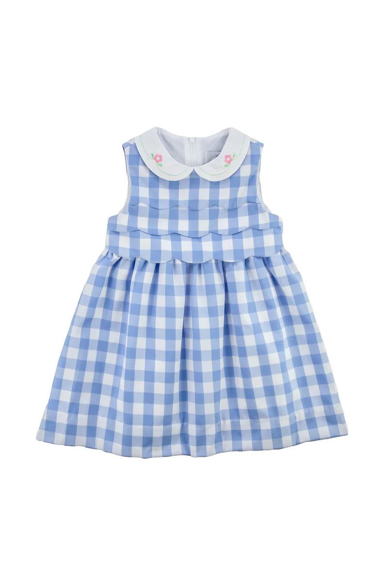 Embroidered Gingham Dress | Florence Eiseman