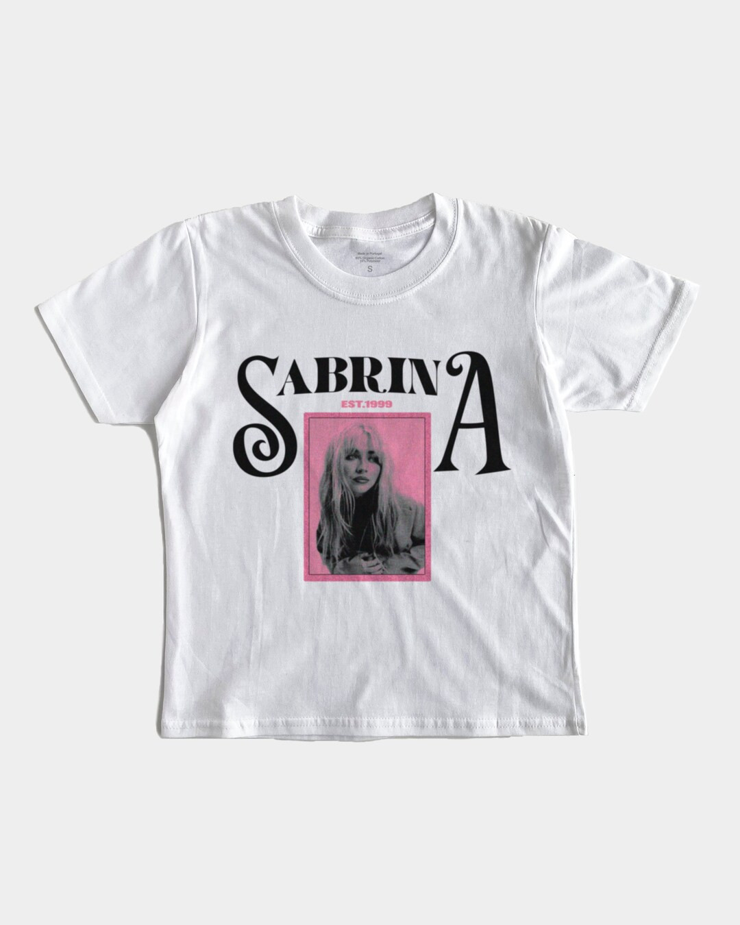 Sabrina Carpenter baby tee, Sabrina crop top | Etsy (US)