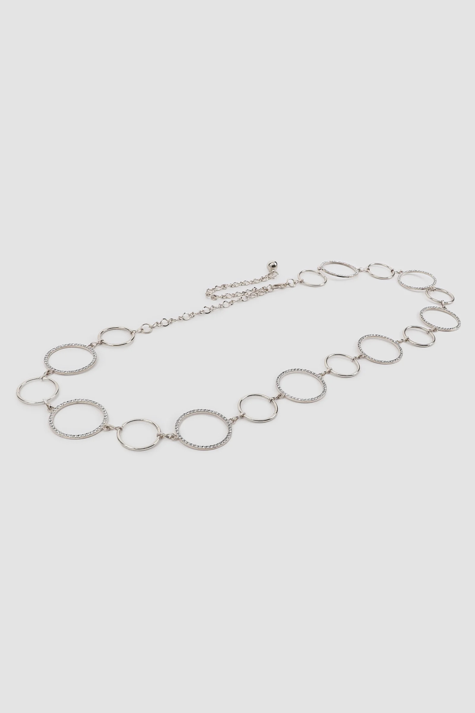 Rhinestone O-Ring Chain Belt | Ardene