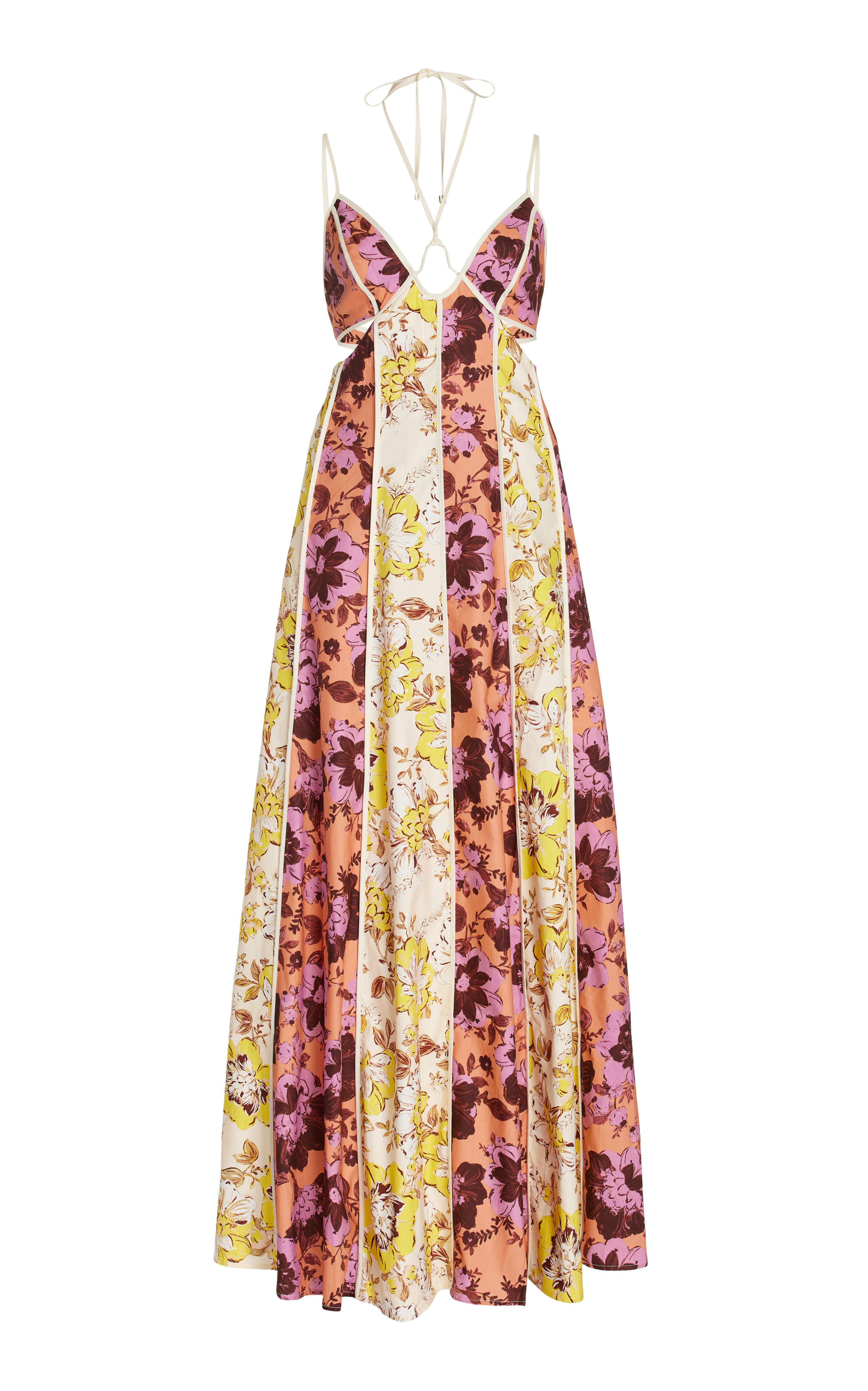 Ana Floral-Print Maxi Dress | Moda Operandi (Global)