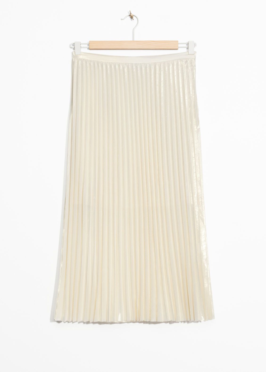Pleated Skirt - Gold | & Other Stories (EU + UK)