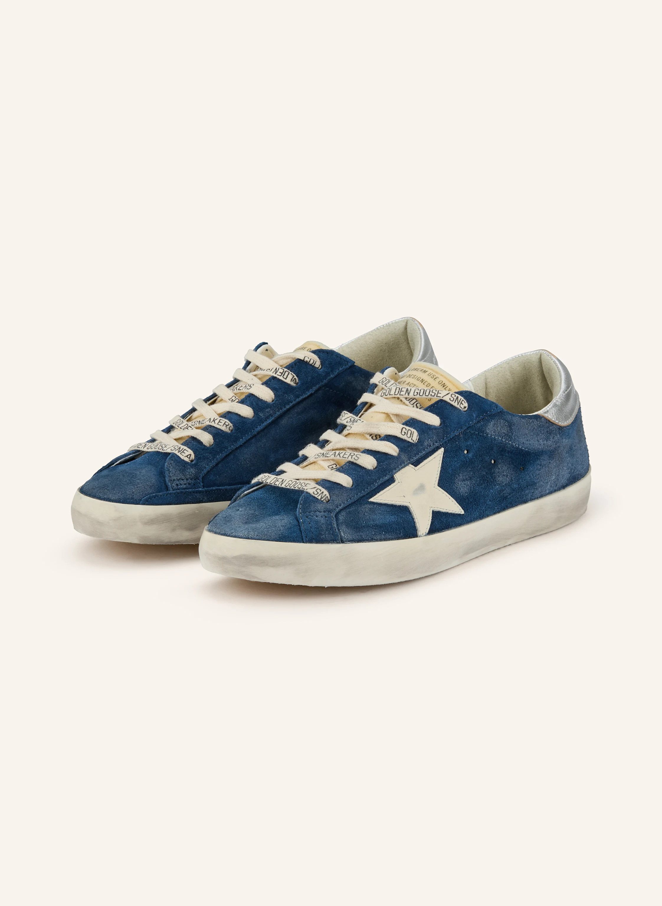 GOLDEN GOOSE Sneaker SUPER-STAR in blau | Breuninger (DACH)