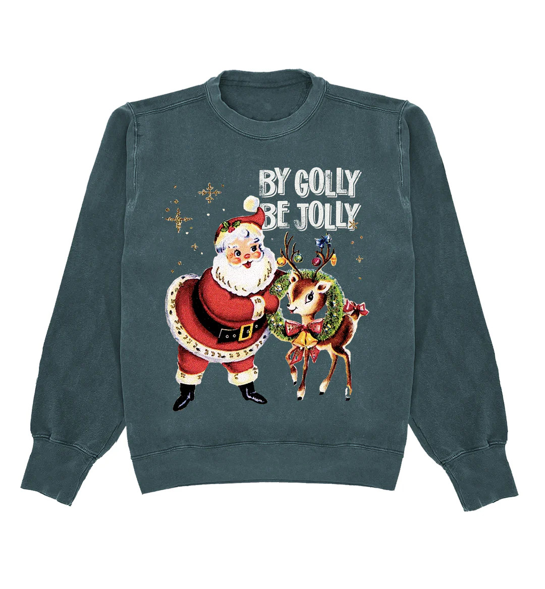 By Golly Be Jolly Crewneck | Shop Kristin Jones