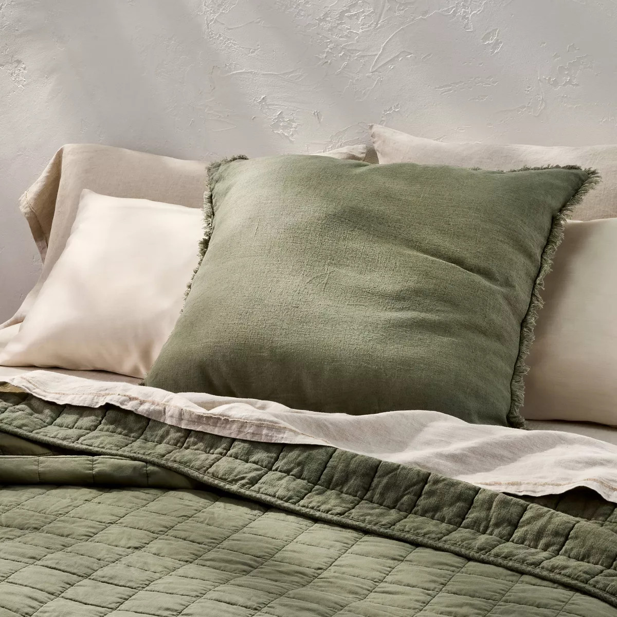 Euro Heavyweight Linen Blend Throw Pillow - Casaluna™ | Target