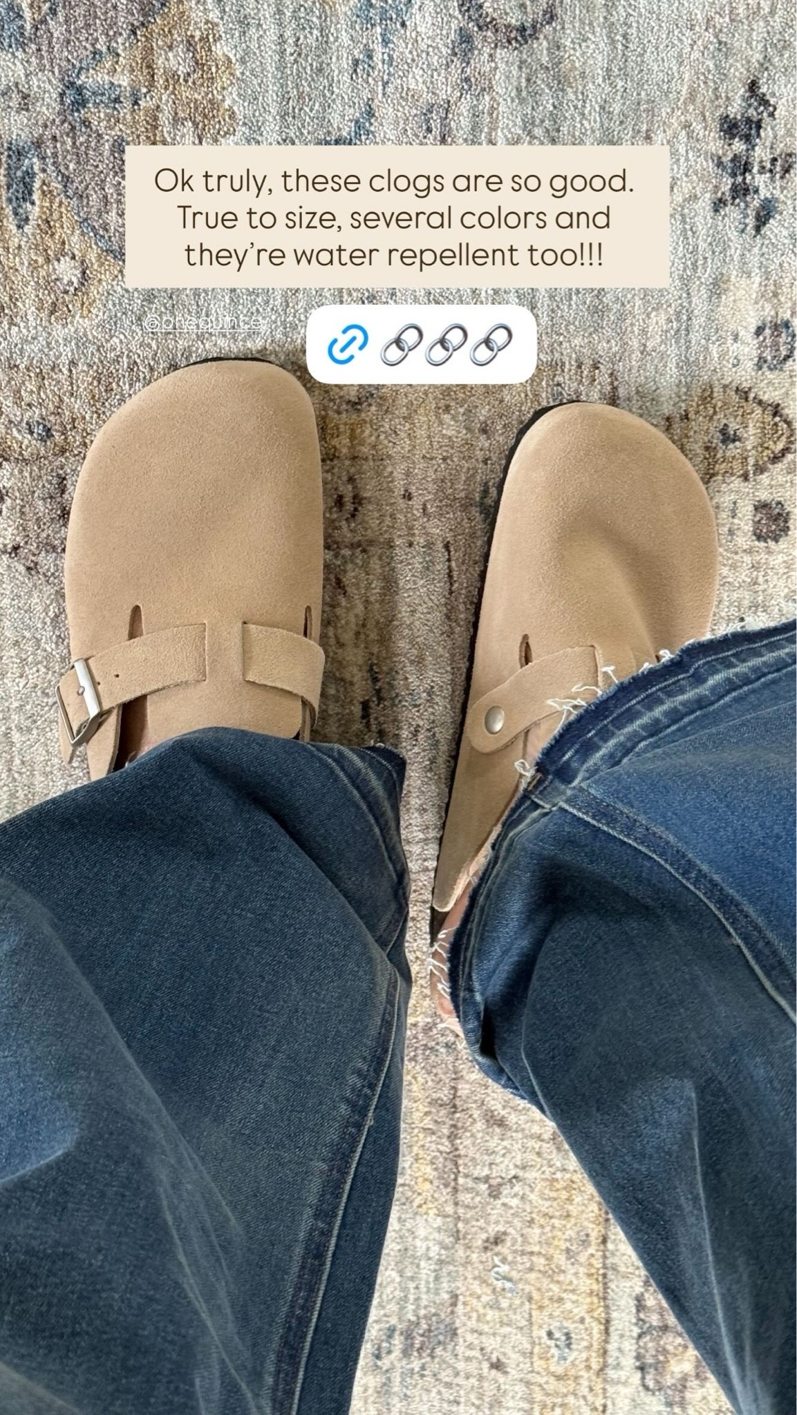 Obsessed with these clogs! They’re so comfortable, run true to size and are a great look-for-less. I might have to grab them on a second color!!

#LTKootd #LTKmomlife #LTKdayinmylife