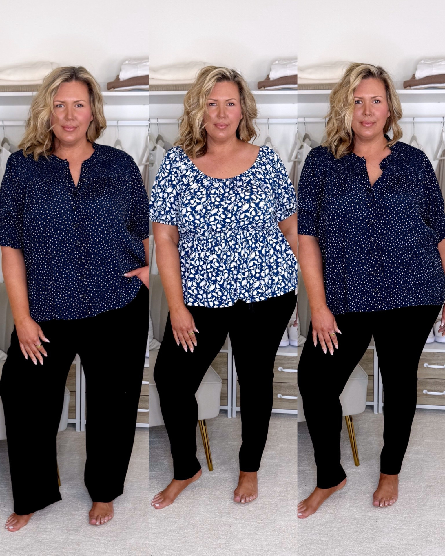 Not Your Mom’s Walmart haul! 1. Wearing the 2X in this top and XXXL in the bottoms. 2. The jeans are a 22, but they ran small! 3. Wearing the XXL in the black pants, run true! The blue floral top is a 2X! Plus size fashion, Walmart fashion, affordable outfit ideas, Walmart finds, mom style, everyday outfit ideas, spring fashion

#LTKSeasonal #LTKMidsize #LTKPlusSize