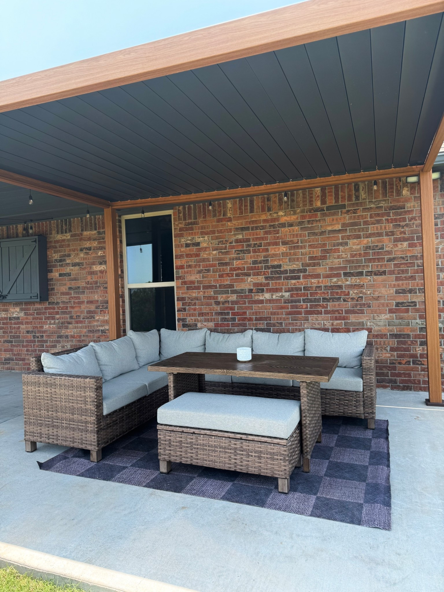 Walmart Patio Sectional ON SALE

#LTKHome