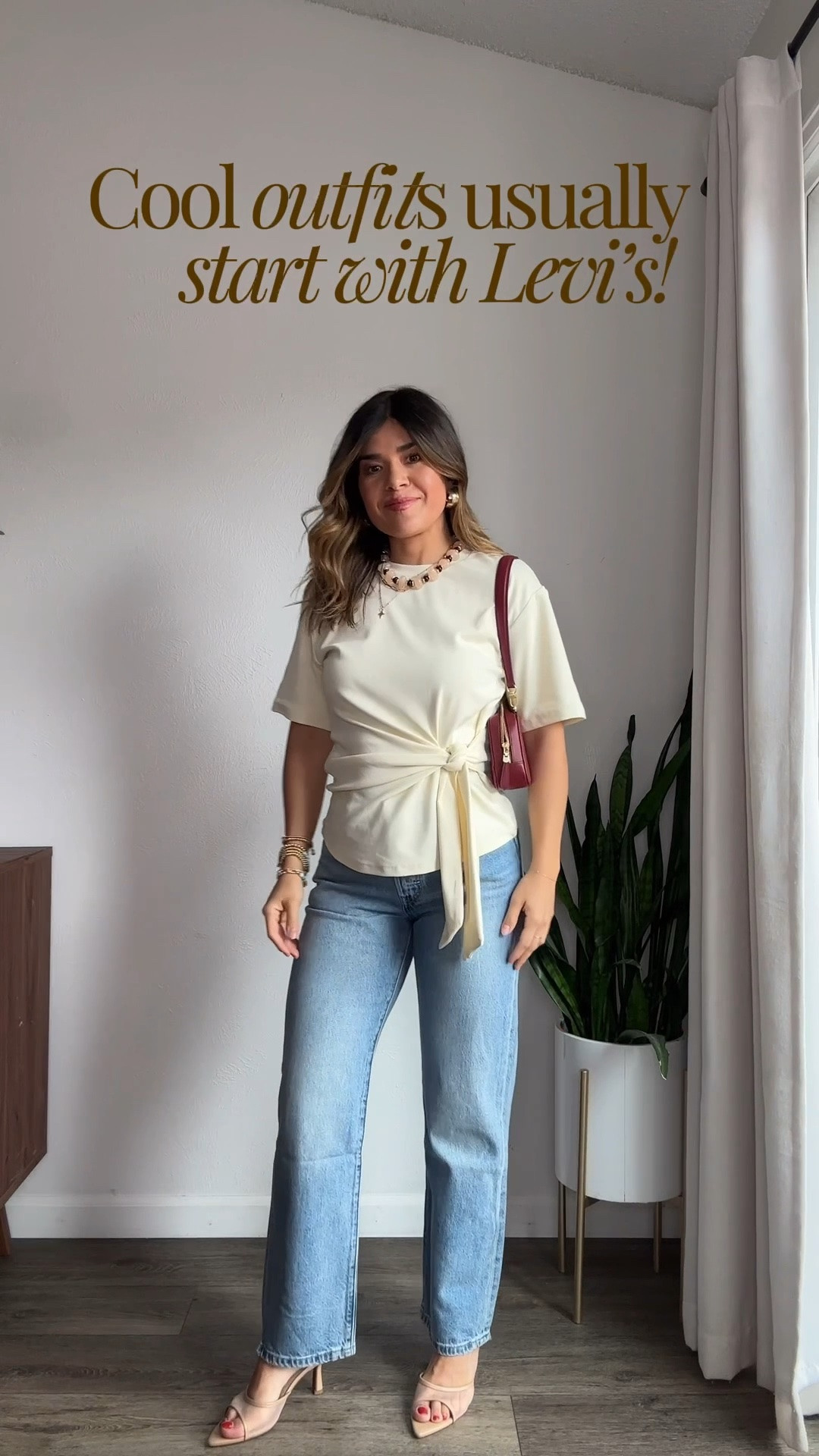 How cute is this top?! Such a good style to stay away from plain tees! 
Top size xs
Jeans size 25

#LTKootd #LTKgrwm #LTKSeasonal