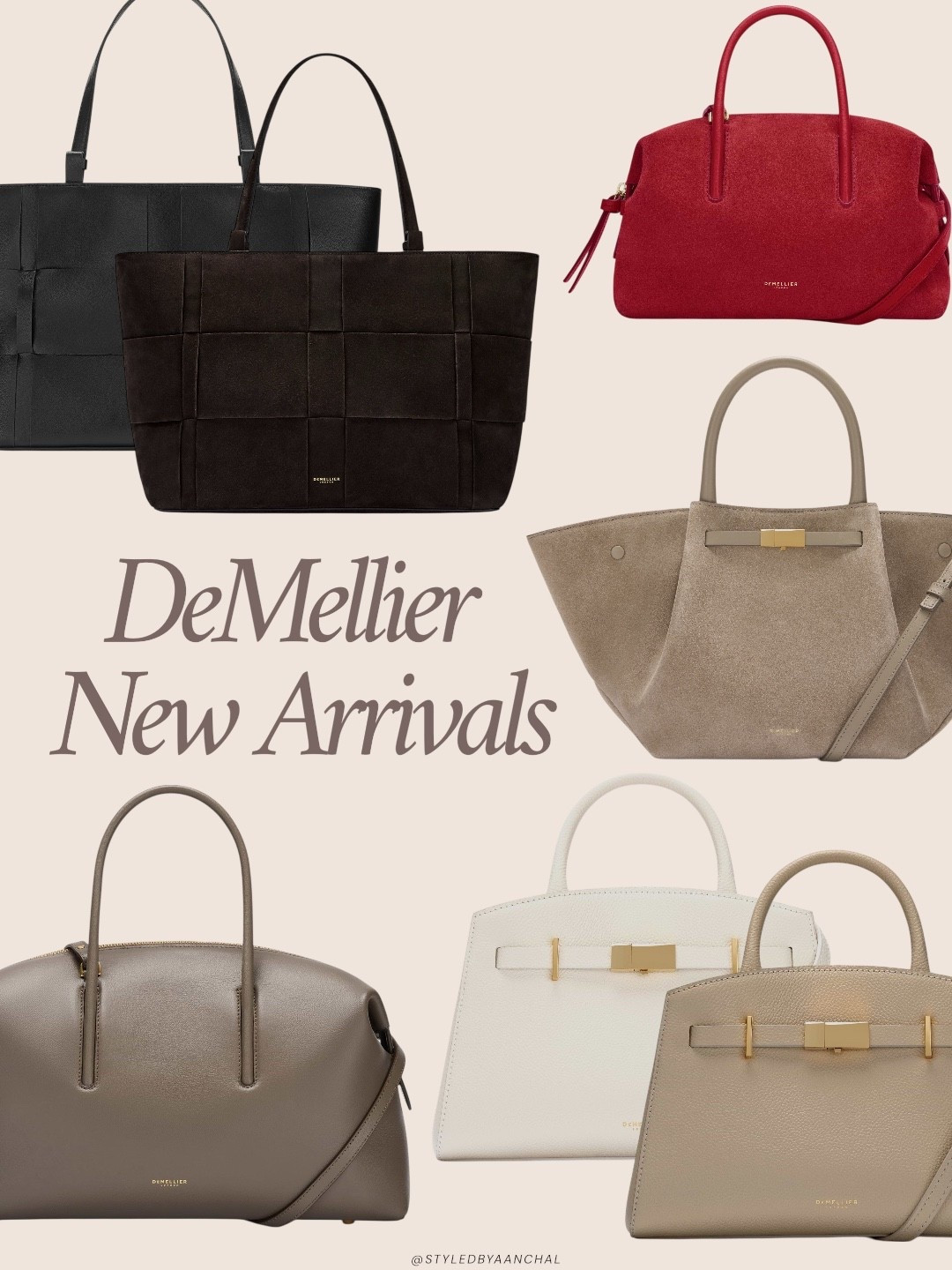 DeMellier new arrivals 


New arrivals 
Bags
Demellier 
Quiet luxury 
Quiet luxury bags
Trending bags

#LTKValentine #LTKNYFW #LTKgrwm