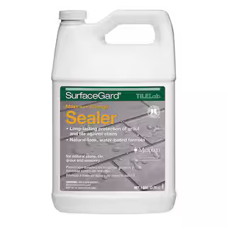 TileLab SurfaceGard 4 qt. Indoor/Outdoor Penetrating Sealer for Tile & Grout | The Home Depot