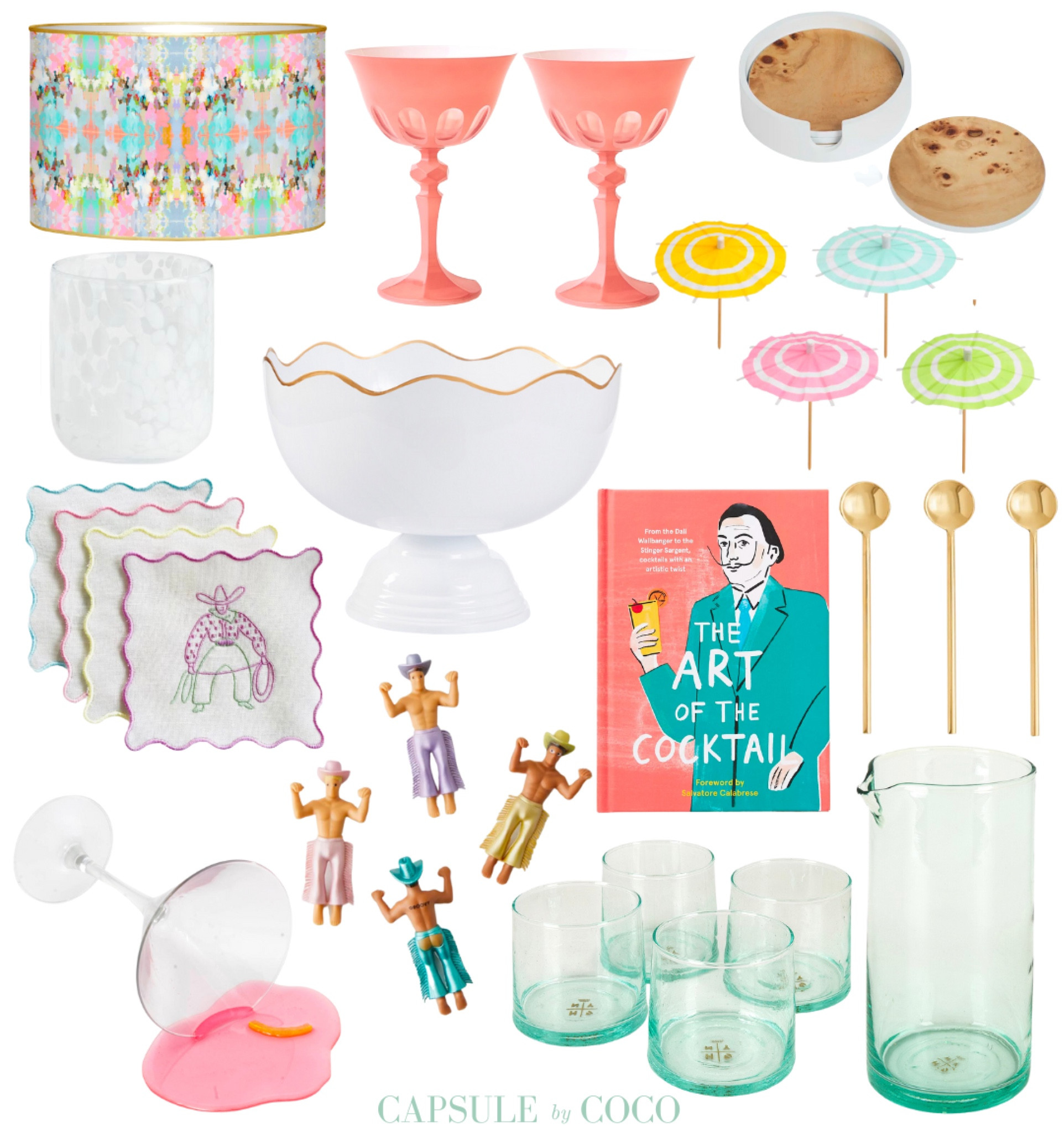 BAR CART ACCESSORIES 🥂🤠⛱️🪸🍸

Bar cart, bar cart decor, preppy decor, preppy bar cart, funky bar cart decor, fun bar cart decor, bar cart accessories, cheers, party, apartment decor, fun home decor, funky home decor, fun decor, funky decor, Capsule By CoCo

#LTKhome