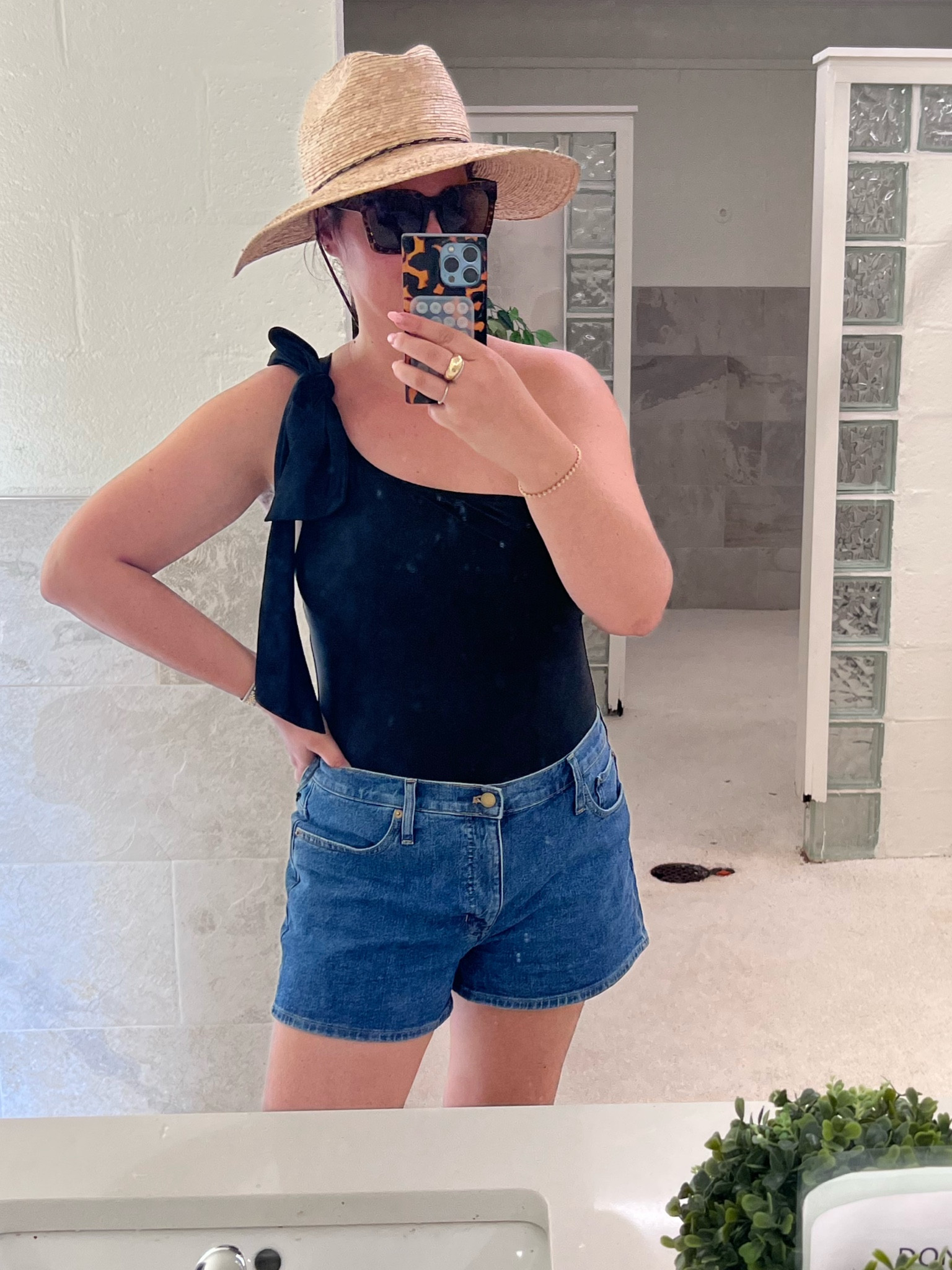 Swim look on sale! In a 10 Long in the suit, 29 in the shorts with stretch! 

#LTKswim #LTKSeasonal #LTKunder100