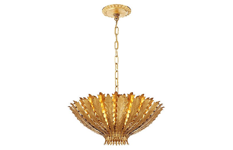 Hampton Pendant, Gild | One Kings Lane