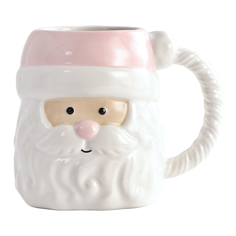 Mrs. Claus' Bakery Pink Santa Mug | At Home