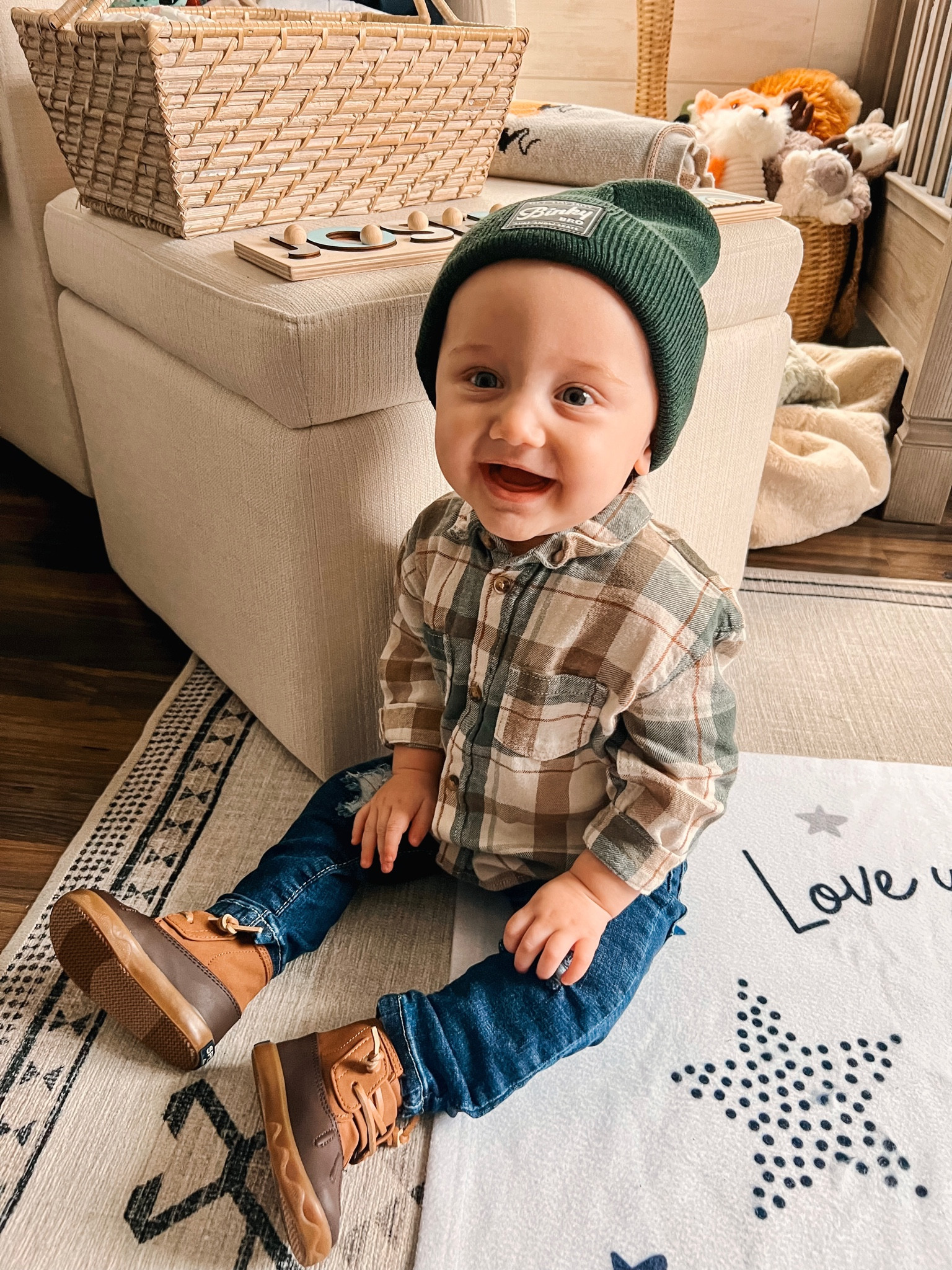 #baby #babyboy #babyoutfit #boyfashion #babyfashion #babystyle #boystyle #littlebipsy #babyjeans #flannel #babyflannel #babyboots #fallboots #beanie #babybeanie #binkybro #sperry #sperryboots #fallstyle #zara #babyzara #babyhat #babysperry #duckboots #boots #fall #babyfashion #amazon

Baby boy fall outfit inspo

#LTKSeasonal #LTKbaby #LTKstyletip
