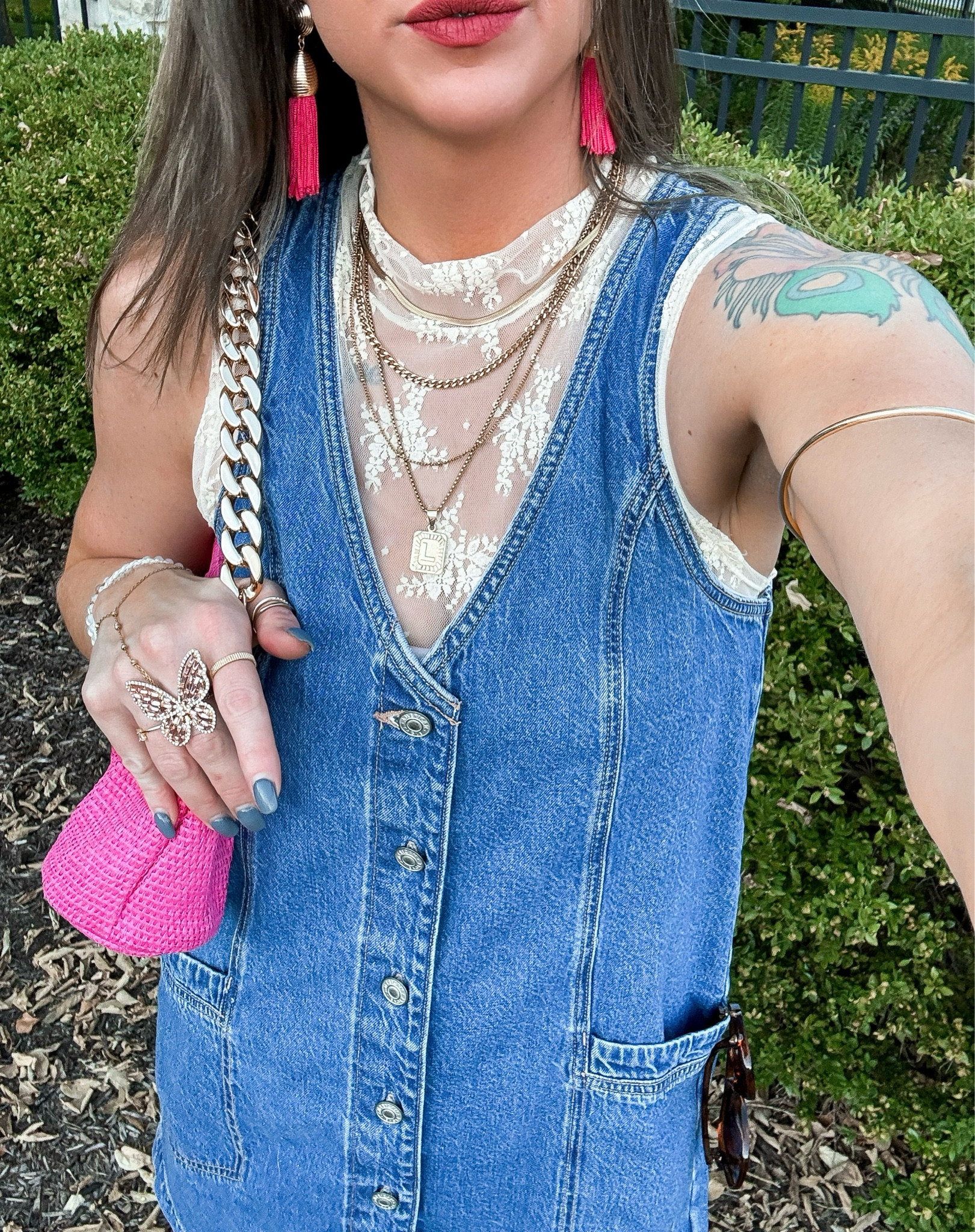 Jewelry and pretty things that leveled my look up | accessories | beauty products | my favorites 
#jewelry #accessories #pink 

#LTKStyleTip #LTKFindsUnder50 #LTKBeauty