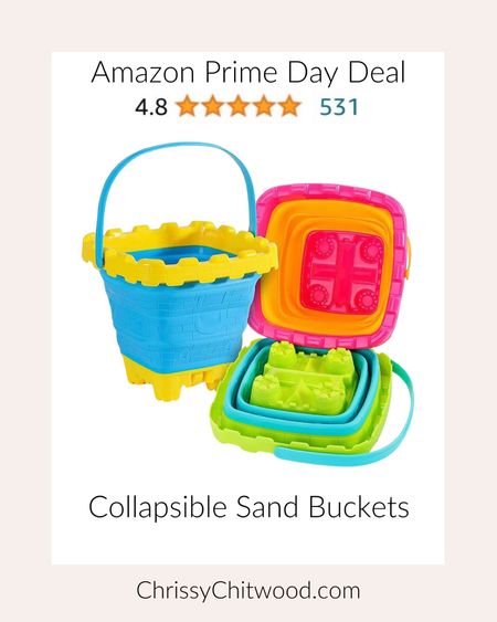 Amazon Prime Day Deal: These collapsible sand buckets are awesome for beach days, sandbox fun, travel, and more! My son loves these.

Amazon find, favorite find, beach toys, kids finds

#LTKfamily #LTKxPrimeDay #LTKkids