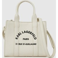 Karl Lagerfeld - Rue St-guillaume Mini Tote Bag, Woman, Beige, Size: One Size | Karl Lagerfeld UK