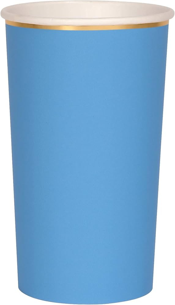 Meri Meri Bright Blue Highball Cups | Amazon (US)