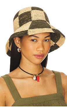 Redding Bucket Hat in White Cap & Deep Forest
                    
                    Brixton | Revolve Clothing (Global)