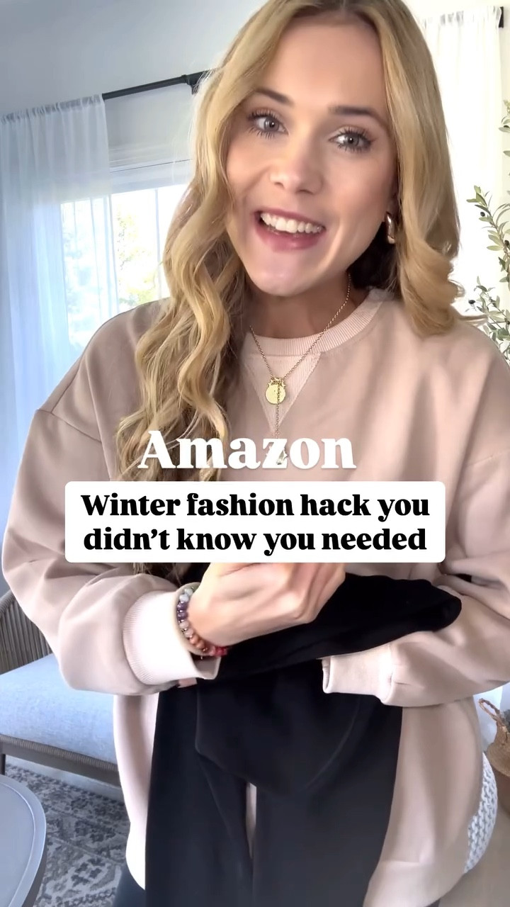 Winter fashion hack that you NEED! Amazon, Amazon fashion, winter outfits.

#LTKStyleTip #LTKWatchNow #LTKFindsUnder50
