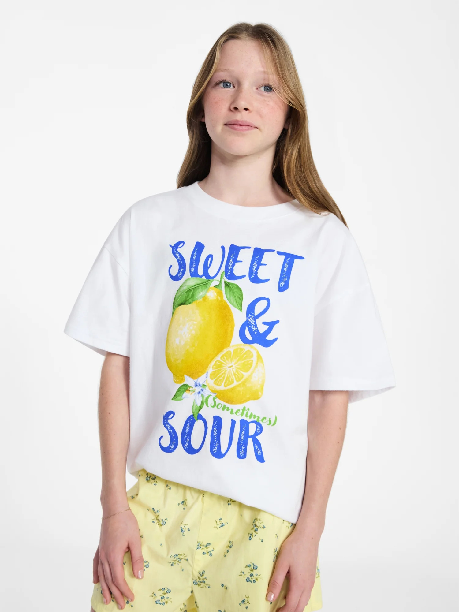 Weekend Academy Girls Graphic Tee with Short Sleeves, Sizes 4-18 | Walmart (US)