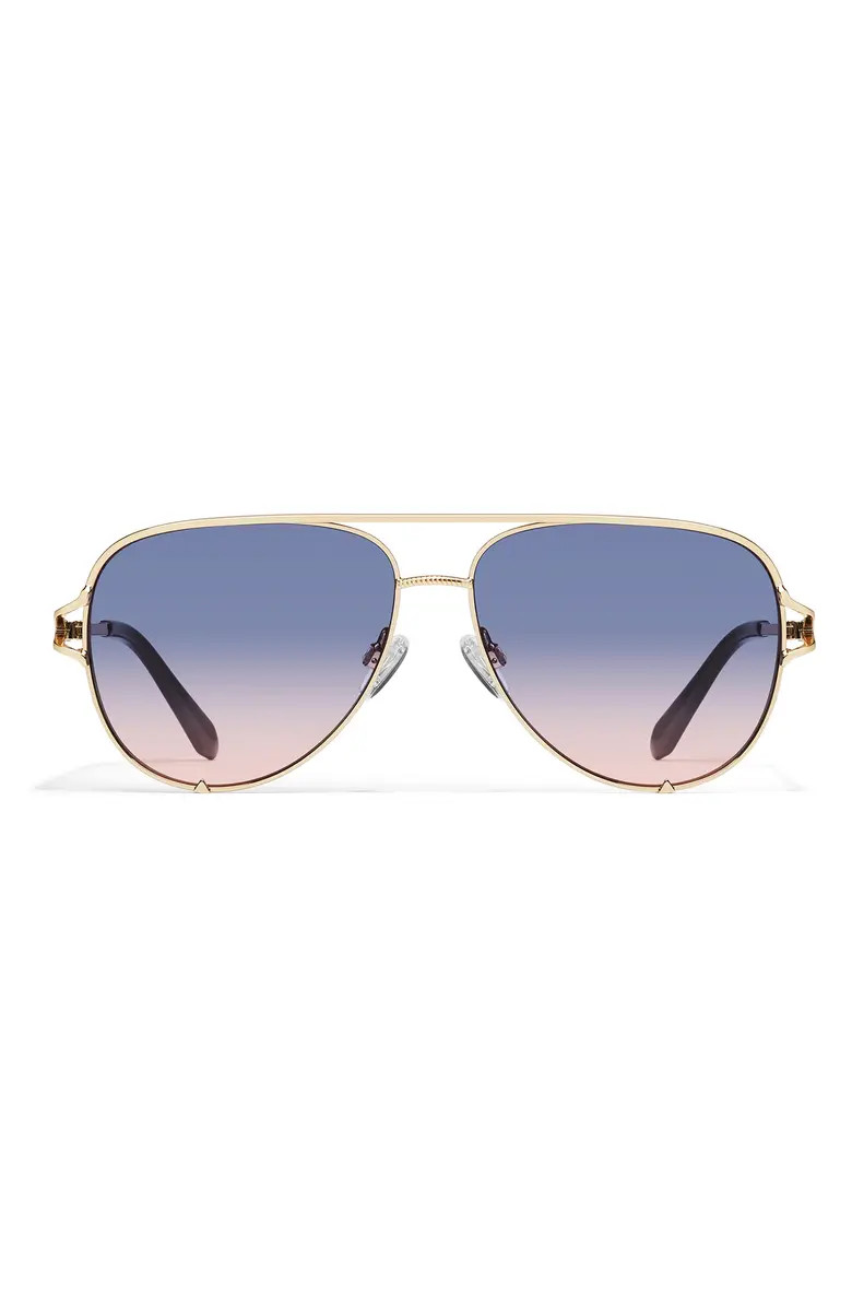 High Key Twist 60mm Gradient Aviator Sunglasses | Nordstrom