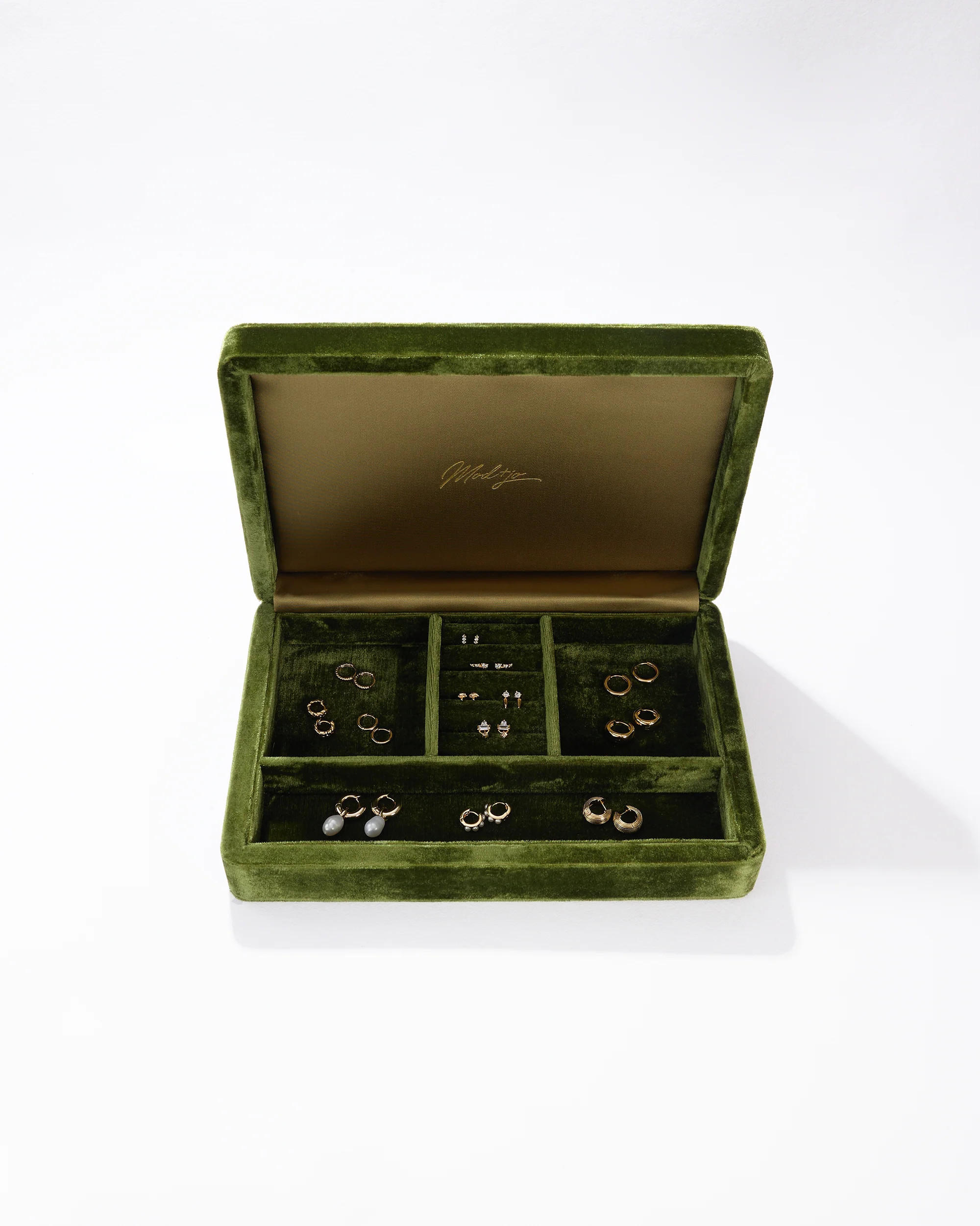 Velvet Jewelry Box | Mod and Jo