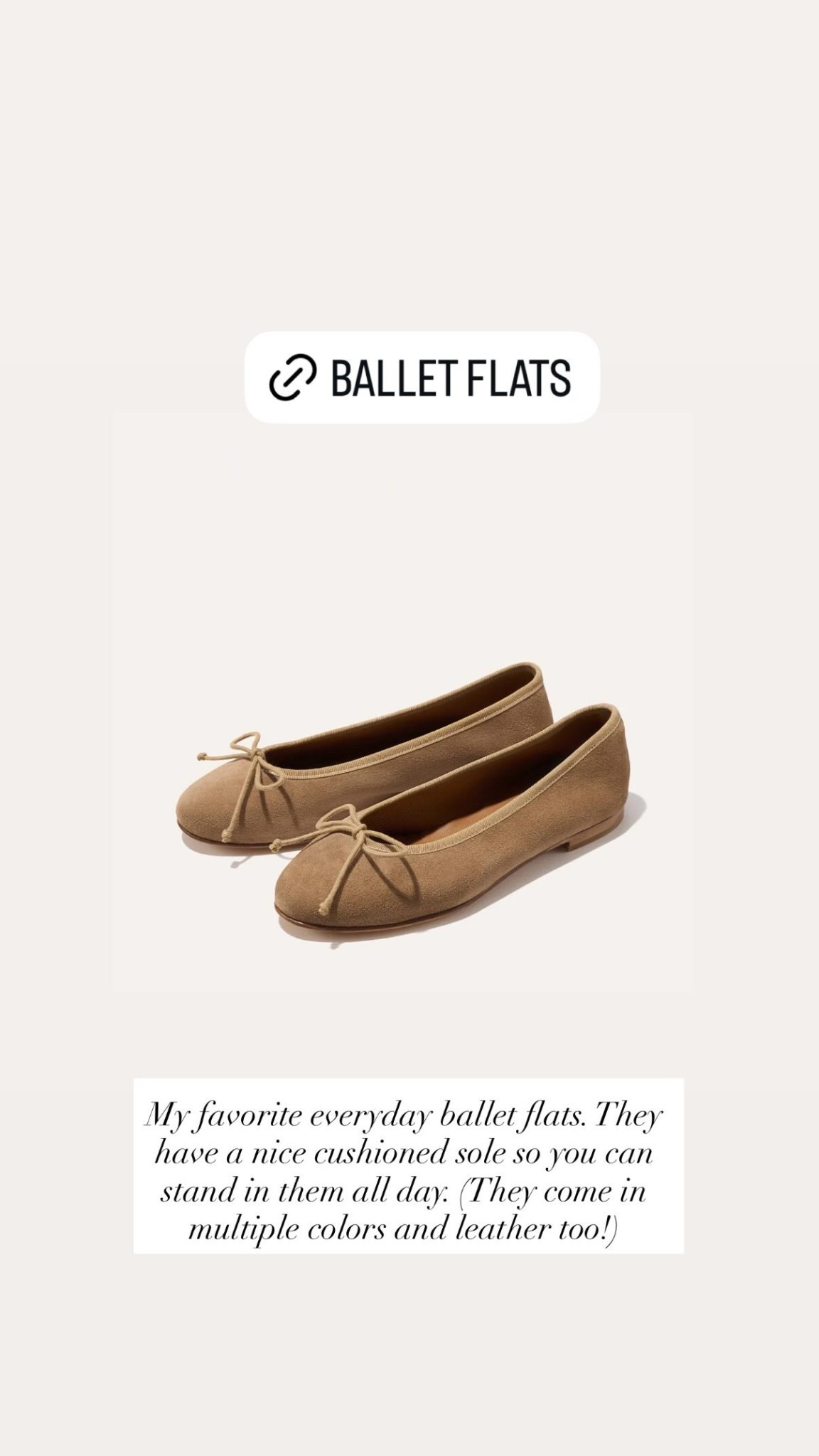 Ballet flats.

#LTKWorkwear #LTKSeasonal