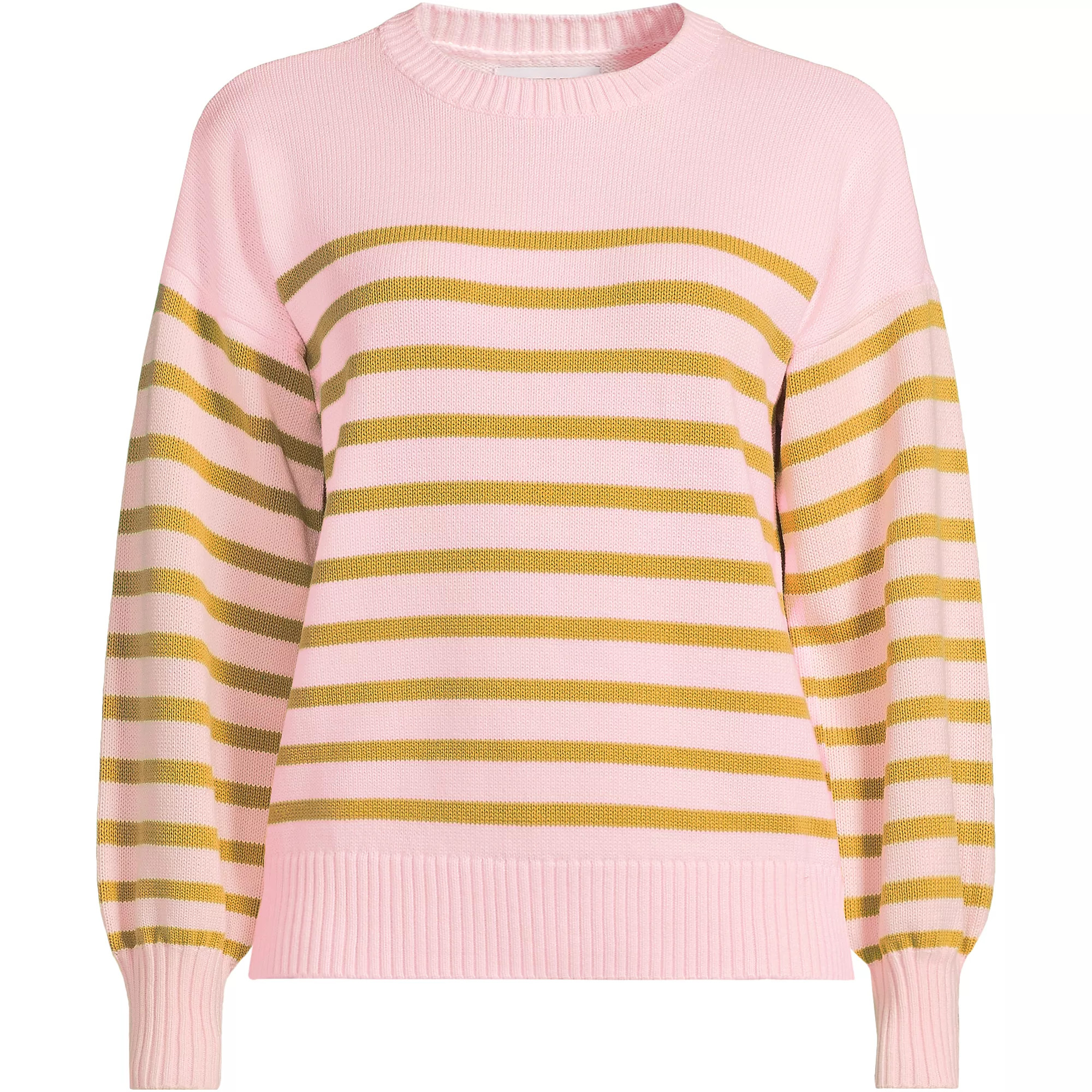 Women's Petite Drifter Jersey Crewneck Sweater | Lands' End (US)