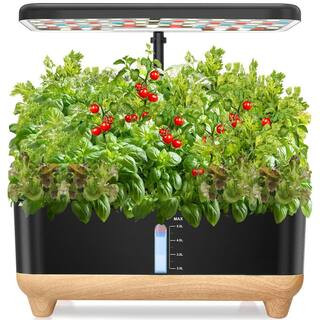 13 Pods Indoor Hydroponic Garden Planter with 5L Water Tank and Smart Growth Light, Vegetable Gro... | The Home Depot