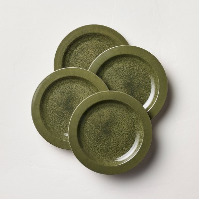 Set of 4 Melamine Salad Plates Green - Hearth & Hand™ with Magnolia | Target