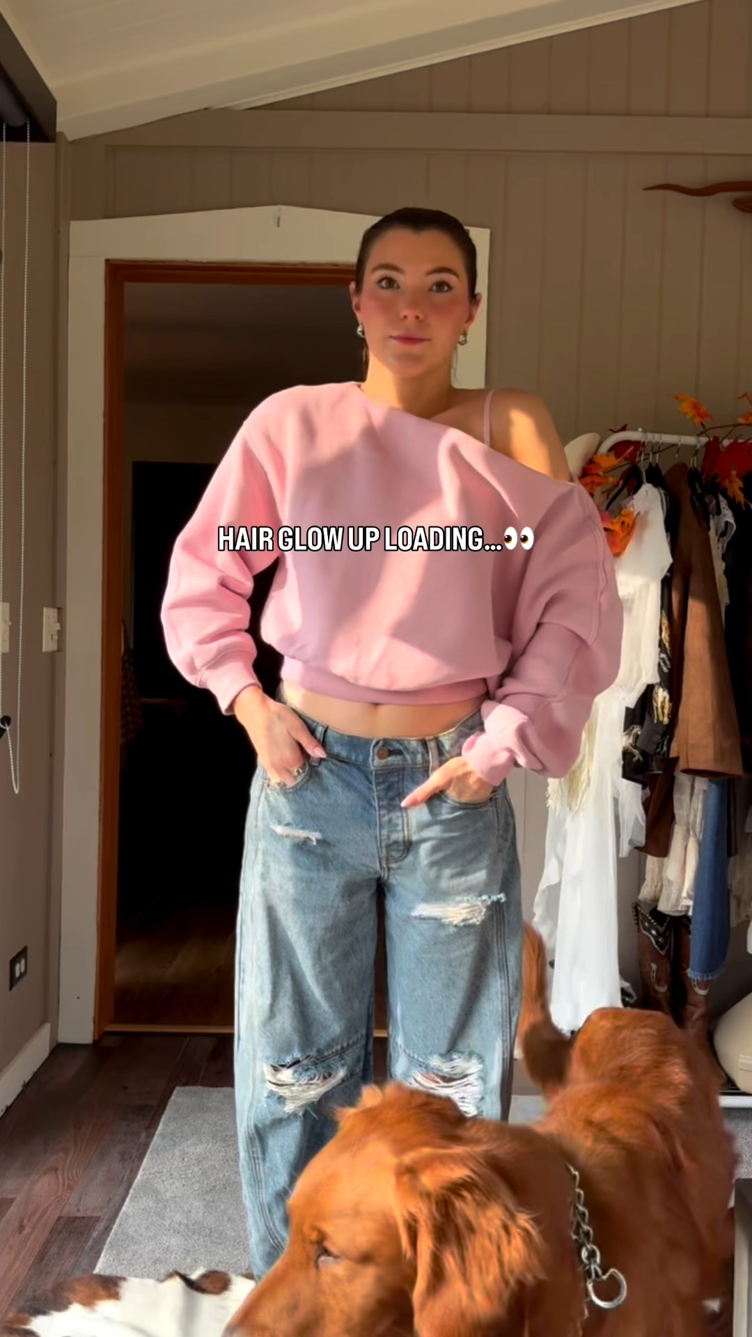 Cutie hair appointment outfit! 

#abercrombie #outfitidea #fallfashion #travel #traveloutfit #fall 

#LTKStyleTip #LTKSaleAlert #LTKSeasonal