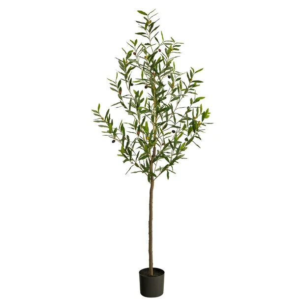 Nearly Natural 6ft. Olive Artificial Tree | Walmart (US)