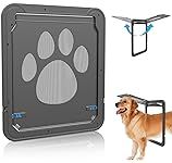 K&L Pet Pet Doors - Dog Door for Screen Door Sliding Dogs Door with Magnetic Flap Lockable Dog Ga... | Amazon (US)