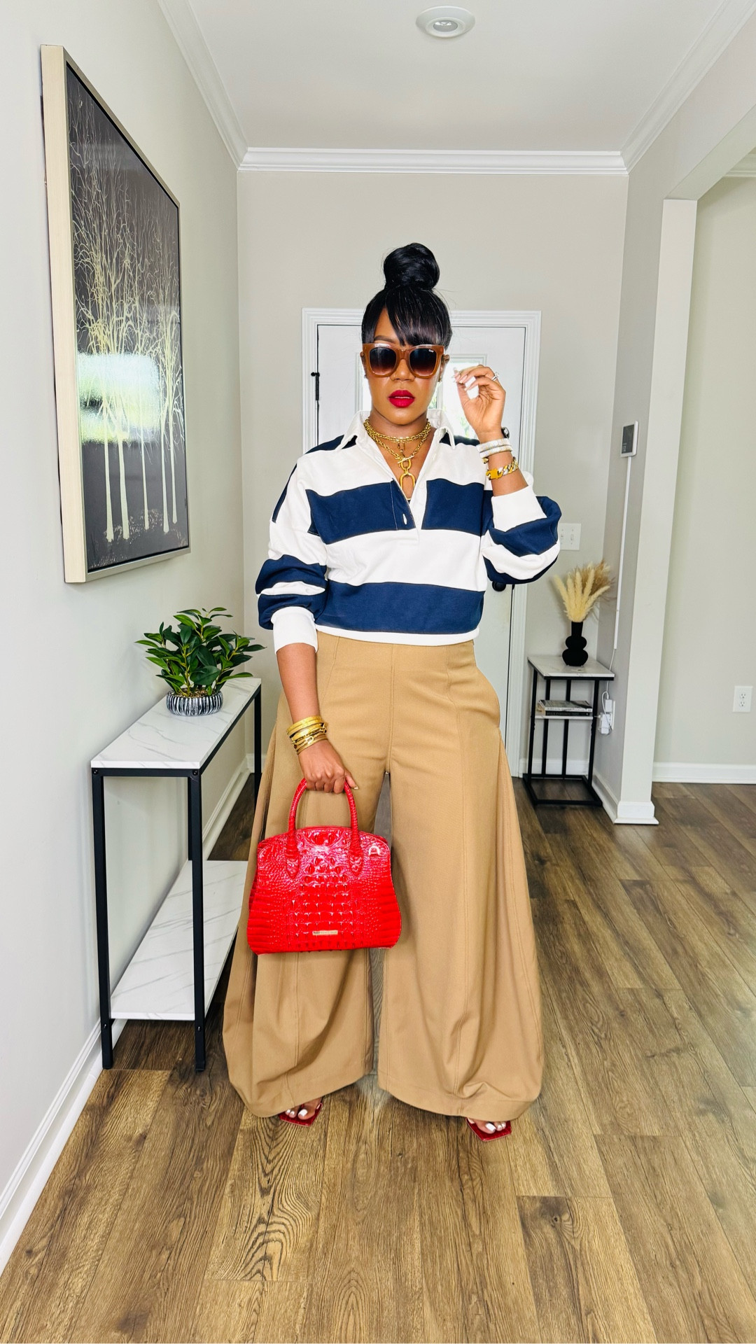 Pants: @Zara 
Shoes: @Steve Madden US 


#LTKootd #LTKMidsize #LTKgrwm