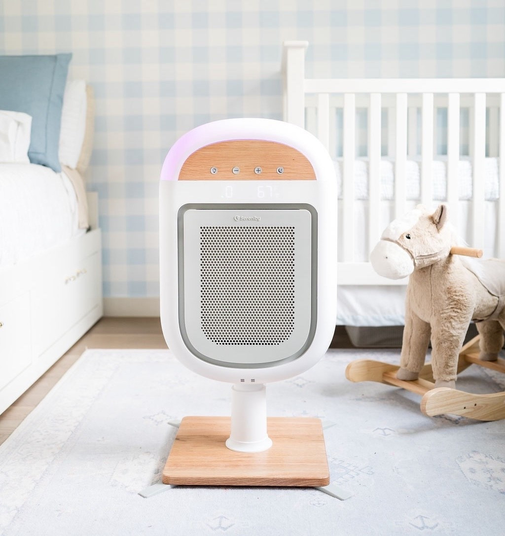 💨 Air purifiers are quickly becoming a nursery essential! But most air purifiers are not nursery-specific. I was given the opportunity to test the Sereniby and it exceeded all my expectations! ⁠
⁠
Here are some of the reasons I recommend this purifier:⁠
⁠
1. It has an adjustable height for use next to a crib, and a super sturdy base so it won't tip over.⁠
⁠
2. It has seriously powerful purifying and sensing capabilities, and real-time data in the palm of your hand.⁠
⁠
3. It's gorgeous! It's got American oak accents and soft curves.⁠
⁠
4. It has tons of extra features, like an LED nightlight, toddler friendly rise alarm and also acts as a white noise machine.⁠
⁠
I've had several personal conversations with the founder of Sereniby and it's clear how passionate they are about creating a truly safe, convenient and powerful purifier.

#LTKmomlife #LTKHome #LTKKids
