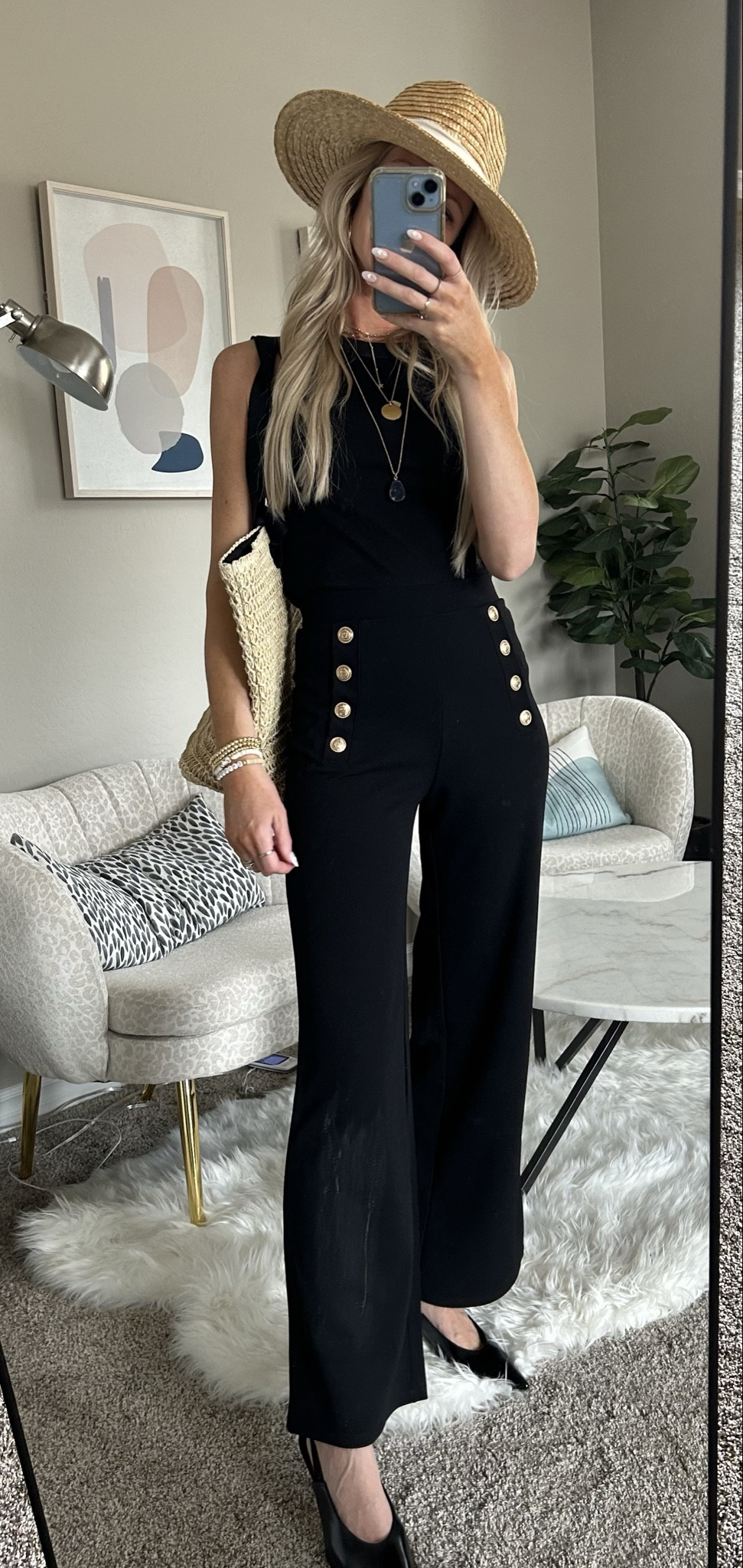 How cute are these buttons!!! I paired them with a tank and slingback heels! The waist is elastic so super comfy! 

#LTKfindsunder50 #LTKstyletip #LTKSpringSale