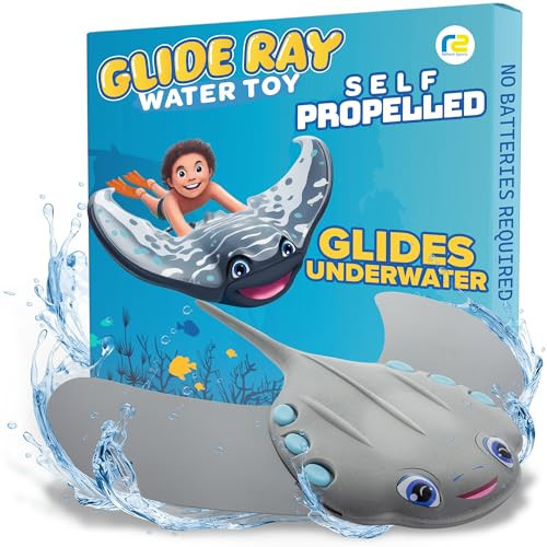 Swimming Pool Toys for Kids: Stingray Pool Torpedo Swim Toy - Self Propelled Water Toy Glides Underwater - Best Water Games & Outdoor Gifts for Boys & Girls - Diving Toys For Kids Ages 4 5 6 7 8 9 10 | Amazon (US)